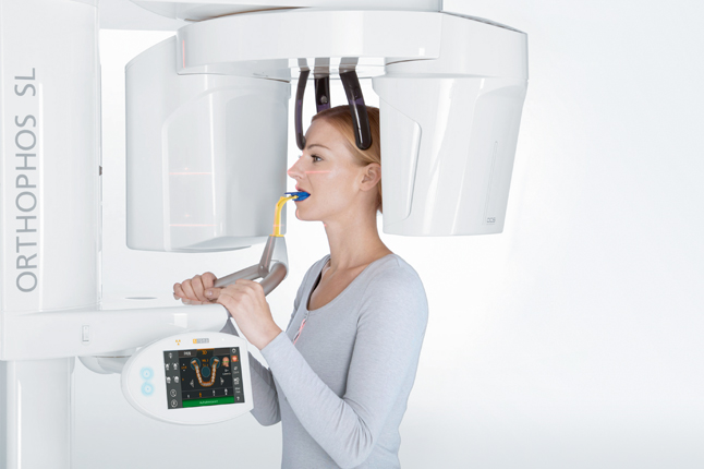 pi orthophos sl patient positionierung